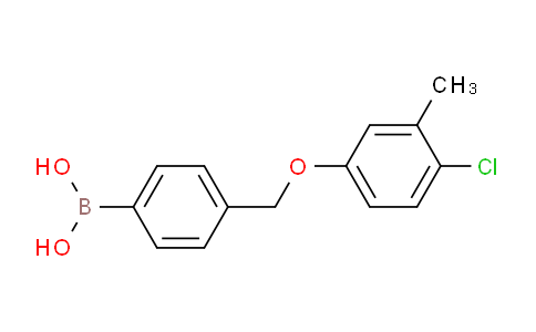 CAS No. 849052-25-1, (4-((4-Chloro-3-methylphenoxy)methyl)phenyl)boronic acid