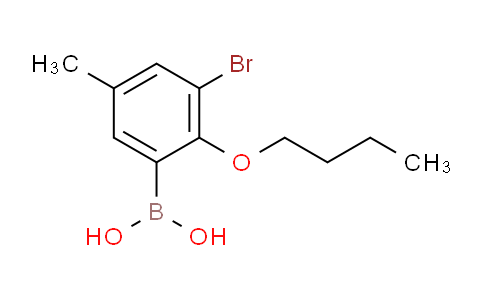 CAS No. 870718-03-9, (3-Bromo-2-butoxy-5-methylphenyl)boronic acid