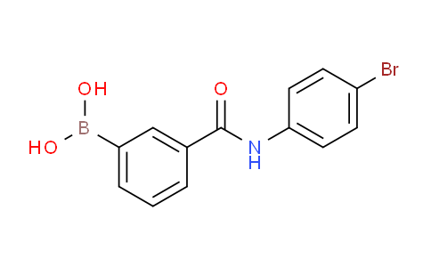 CAS No. 874288-28-5, (3-((4-Bromophenyl)carbamoyl)phenyl)boronic acid