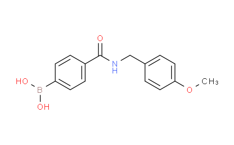 CAS No. 874460-08-9, (4-((4-Methoxybenzyl)carbamoyl)phenyl)boronic acid