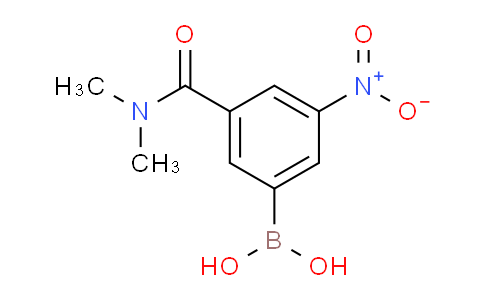 CAS No. 874219-44-0, [3-(Dimethylcarbamoyl)-5-nitrophenyl]boronicacid
