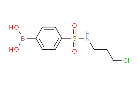 CAS No. 874219-48-4, (4-(N-(3-Chloropropyl)sulfamoyl)-phenyl)boronic acid