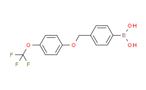 CAS No. 870778-97-5, (4-((4-(Trifluoromethoxy)phenoxy)methyl)phenyl)boronic acid