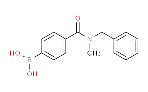 CAS No. 874219-49-5, (4-(Benzyl(methyl)carbamoyl)phenyl)boronic acid