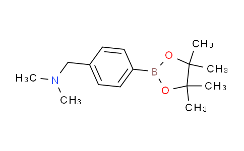CAS No. 878197-87-6, Dimethyl-[4-(4,4,5,5-tetramethyl[1,3,2]-dioxaborolan-2-yl)benzyl]amine