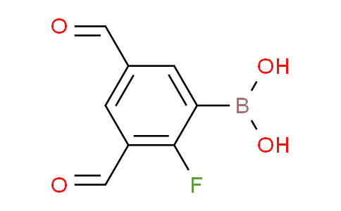 CAS No. 870778-85-1, (2-Fluoro-3,5-diformylphenyl)boronic acid