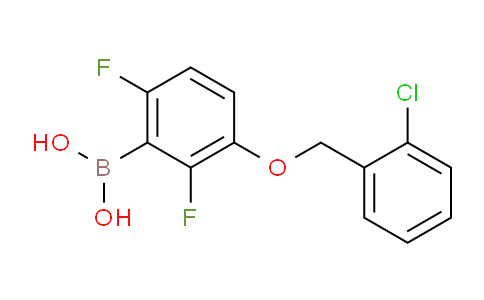 CAS No. 870778-99-7, (3-((2-Chlorobenzyl)oxy)-2,6-difluorophenyl)boronic acid