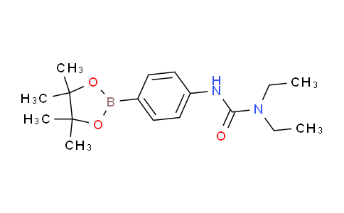CAS No. 874290-94-5, 1,1-Diethyl-3-(4-(4,4,5,5-tetramethyl-1,3,2-dioxaborolan-2-yl)phenyl)urea