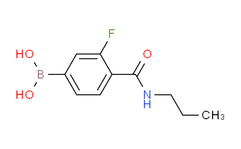 CAS No. 874289-15-3, (3-Fluoro-4-(propylcarbamoyl)phenyl)boronic acid