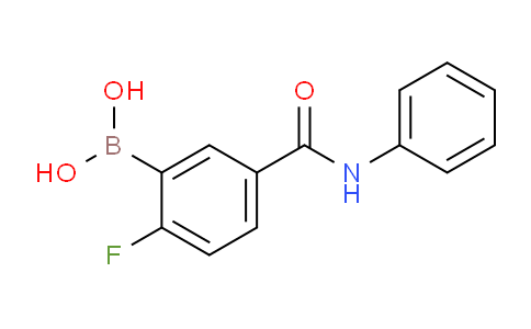 CAS No. 874289-41-5, (2-Fluoro-5-(phenylcarbamoyl)phenyl)boronic acid