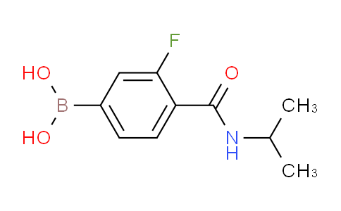 CAS No. 874289-16-4, (3-Fluoro-4-(isopropylcarbamoyl)phenyl)boronic acid