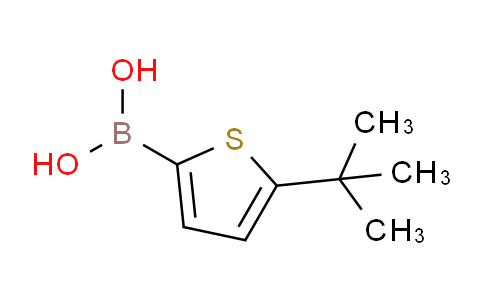 CAS No. 495382-48-4, (5-(tert-butyl)thiophen-2-yl)boronic acid