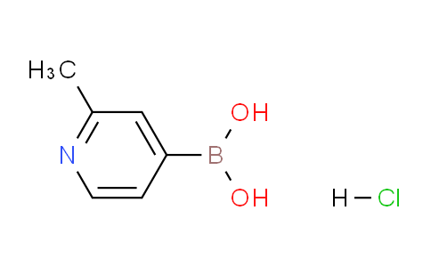 CAS No. 861905-97-7, (2-Methylpyridin-4-yl)boronic acid hydrochloride