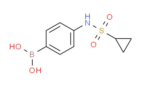 CAS No. 1072945-68-6, (4-(cyclopropanesulfonamido)phenyl)boronic acid