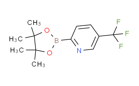 CAS No. 1101205-23-5, 2-(4,4,5,5-tetramethyl-1,3,2-dioxaborolan-2-yl)-5-(trifluoromethyl)pyridine