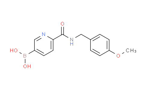 CAS No. 1072946-22-5, (6-((4-Methoxybenzyl)carbamoyl)pyridin-3-yl)boronic acid