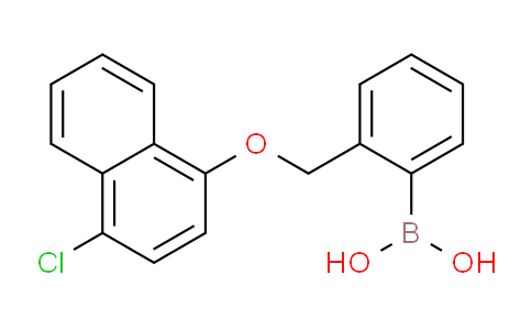 CAS No. 1072951-65-5, 2-[(4'-Chloro-1-naphthyloxy)methyl]phenylboronic acid