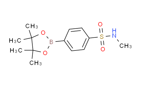 CAS No. 1073353-47-5, N-methyl-4-(4,4,5,5-tetramethyl-1,3,2-dioxaborolan-2-yl)benzenesulfonamide