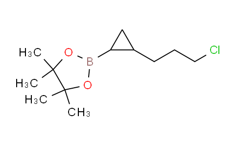 CAS No. 126726-63-4, 2-(2-(3-chloropropyl)cyclopropyl)-4,4,5,5-tetramethyl-1,3,2-dioxaborolane