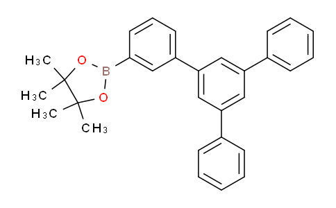 CAS No. 1257248-43-3, 4,4,5,5-tetramethyl-2-(5'-phenyl-[1,1':3',1''-terphenyl]-3-yl)-1,3,2-dioxaborolane