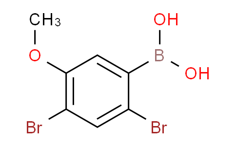 CAS No. 89677-46-3, (2,4-Dibromo-5-methoxyphenyl)boronic acid