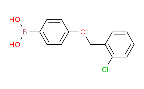 CAS No. 871125-90-5, (4-((2-chlorobenzyl)oxy)phenyl)boronic acid