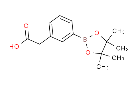CAS No. 797755-05-6, 2-(3-(4,4,5,5-Tetramethyl-1,3,2-dioxaborolan-2-yl)phenyl)acetic acid