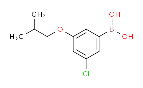 CAS No. 1256345-48-8, (3-Chloro-5-isobutoxyphenyl)boronic acid