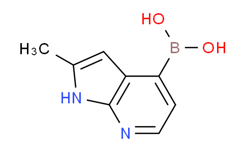 CAS No. 1014614-07-3, (2-Methyl-1H-pyrrolo[2,3-b]pyridin-4-yl)boronic acid