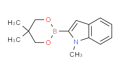 CAS No. 905966-48-5, 2-(5,5-Dimethyl-1,3,2-dioxaborinan-2-yl)-1-methyl-1H-indole