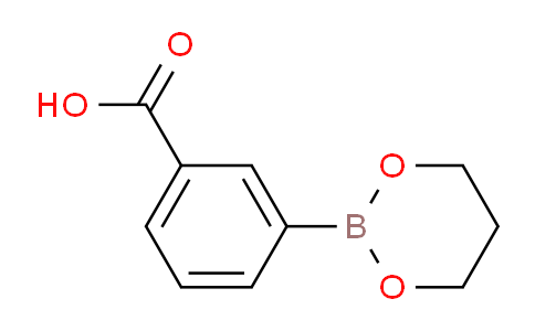 CAS No. 1107596-00-8, 3-(1,3,2-dioxaborinan-2-yl)benzoic acid