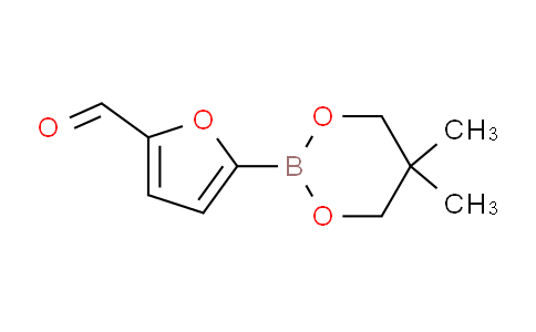 CAS No. 1218791-07-1, 5-(5,5-Dimethyl-1,3,2-dioxaborinan-2-yl)furan-2-carbaldehyde