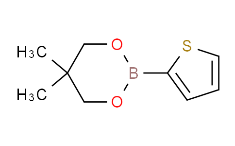 CAS No. 355408-55-8, 5,5-Dimethyl-2-(thiophen-2-yl)-1,3,2-dioxaborinane