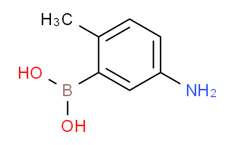 CAS No. 1003042-50-9, (5-Amino-2-methylphenyl)boronic acid