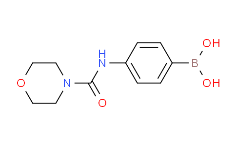 CAS No. 1015242-57-5, (4-(morpholine-4-carboxamido)phenyl)boronic acid