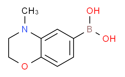 CAS No. 1015242-58-6, 4-Methyl-2,3-dihydro-1,4-benzoxazine-6-boronic acid