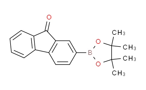 CAS No. 1021306-45-5, 2-(4,4,5,5-Tetramethyl-[1,3,2]dioxaborolan-2-yl)-fluoren-9-one
