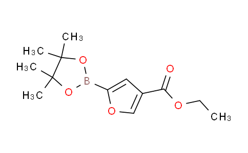 CAS No. 1025719-08-7, Ethyl 5-(4,4,5,5-tetramethyl-1,3,2-dioxaborolan-2-yl)furan-3-carboxylate