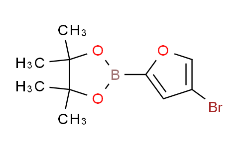 CAS No. 1025719-11-2, 2-(4-Bromofuran-2-yl)-4,4,5,5-tetramethyl-1,3,2-dioxaborolane