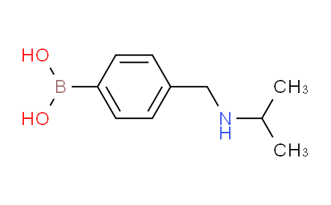 CAS No. 1025900-37-1, (4-((Isopropylamino)methyl)phenyl)boronic acid