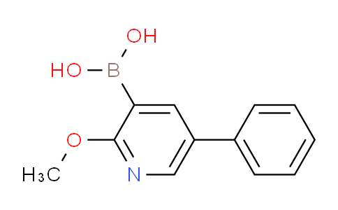 CAS No. 1029654-23-6, (2-Methoxy-5-phenylpyridin-3-yl)boronic acid