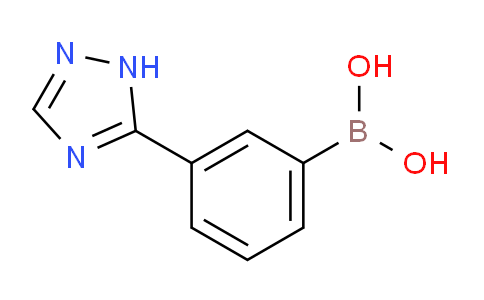 CAS No. 1031714-71-2, (3-(1H-1,2,4-Triazol-5-yl)phenyl)boronic acid