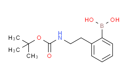 CAS No. 1035235-32-5, (2-(2-((tert-Butoxycarbonyl)amino)ethyl)phenyl)boronic acid