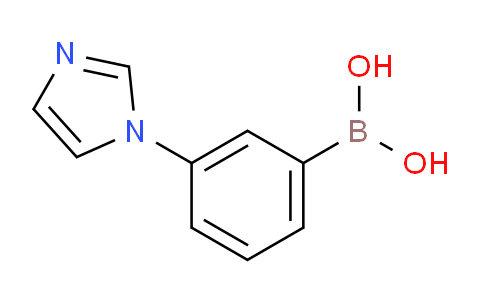 CAS No. 1040850-75-6, (3-(1H-Imidazol-1-yl)phenyl)boronic acid