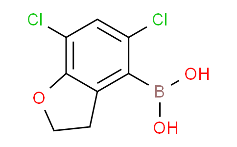 CAS No. 1046861-87-3, (5,7-Dichloro-2,3-dihydrobenzofuran-4-yl)boronic acid