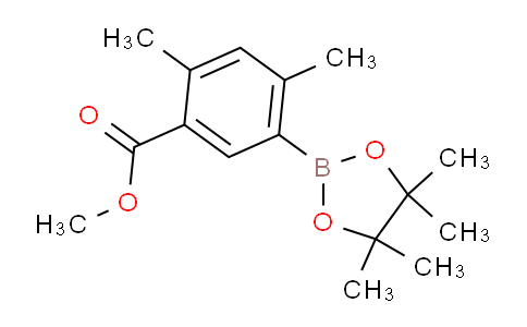 CAS No. 1052647-30-9, Methyl 2,4-dimethyl-5-(4,4,5,5-tetramethyl-1,3,2-dioxaborolan-2-yl)benzoate
