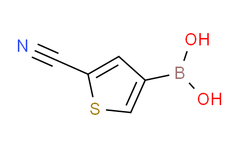 CAS No. 1065184-99-7, (5-Cyanothiophen-3-yl)boronic acid