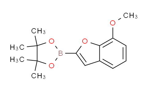 CAS No. 1072811-86-9, 2-(7-Methoxybenzofuran-2-yl)-4,4,5,5-tetramethyl-1,3,2-dioxaborolane