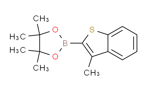CAS No. 1072811-91-6, 4,4,5,5-Tetramethyl-2-(3-methylbenzo[b]thiophen-2-yl)-1,3,2-dioxaborolane