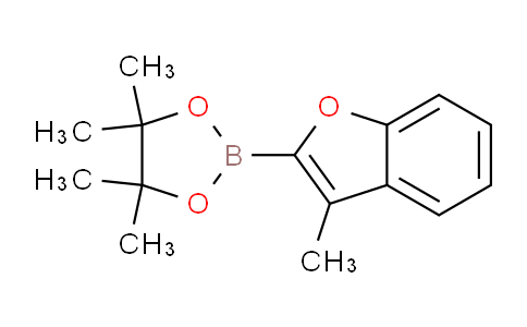 CAS No. 1072811-97-2, 4,4,5,5-Tetramethyl-2-(3-methylbenzofuran-2-yl)-1,3,2-dioxaborolane